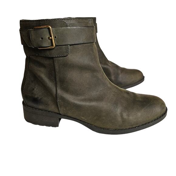 Cole Haan Hastings Waterproof Leather Ankle Booties Women's 9 - Picture 1 of 11